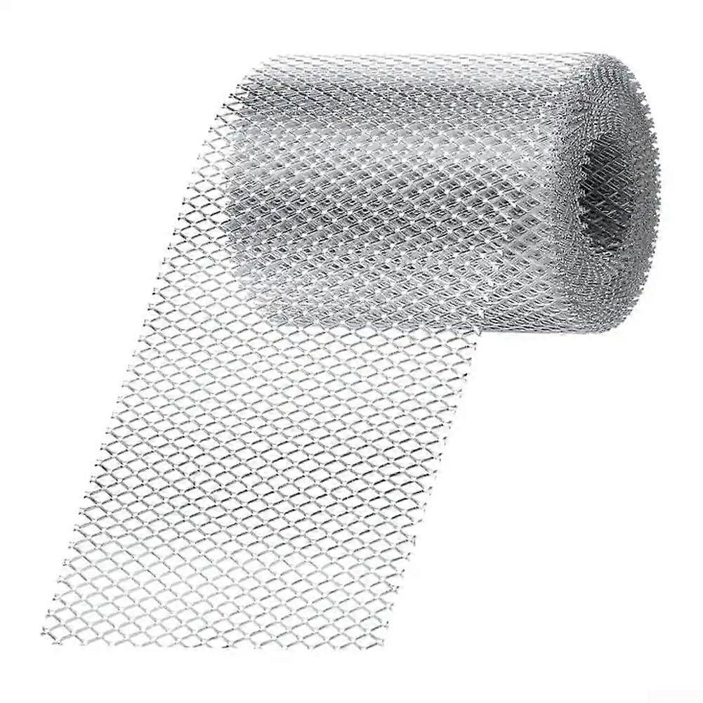 Rust Resistant Aluminum Gutter Guard Mesh for 5 Inch Gutters with Leaf Blocking Protection