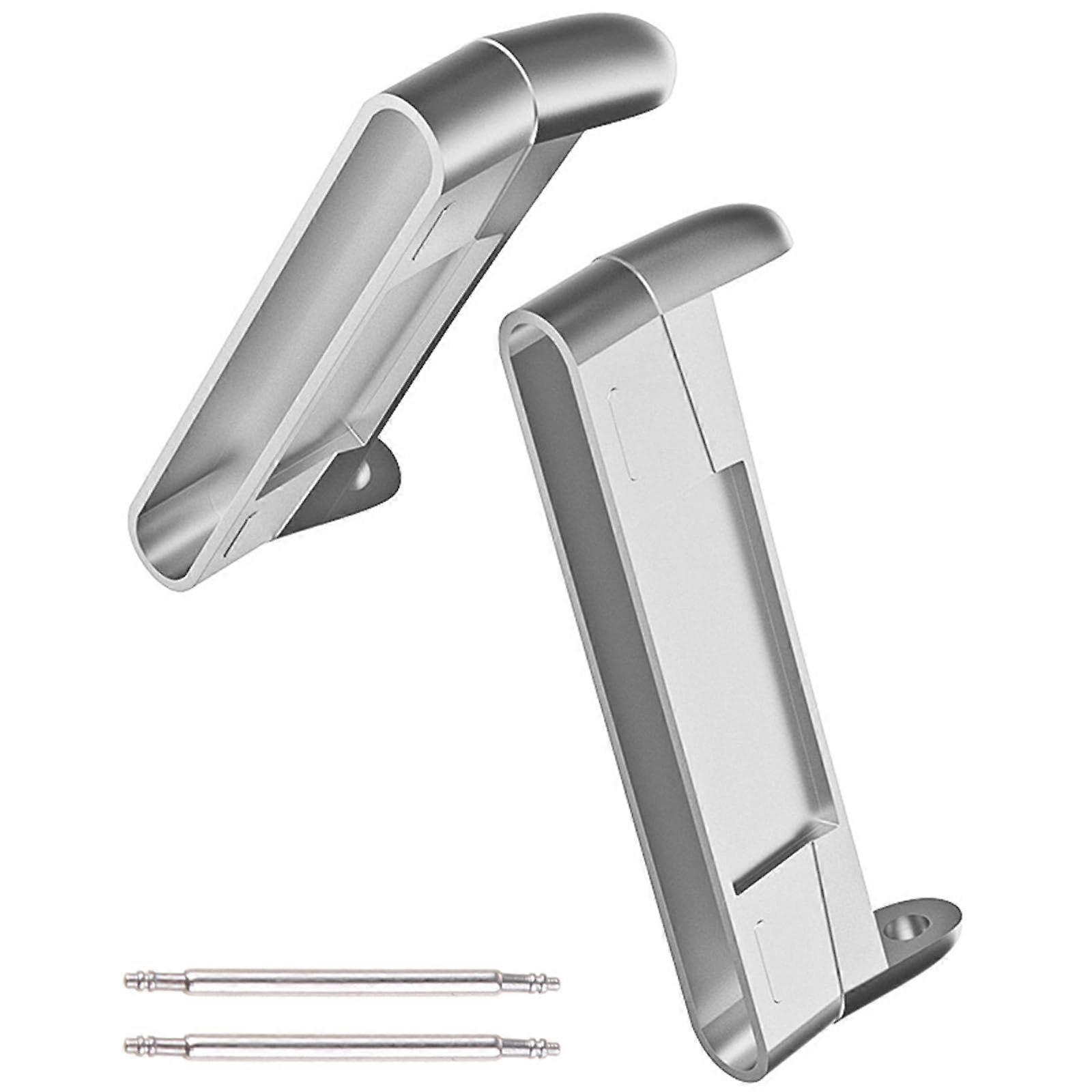 Strap Connector Adjustable Metal Link Replacement Adapter for Fitbit Versa3 Smartwatch