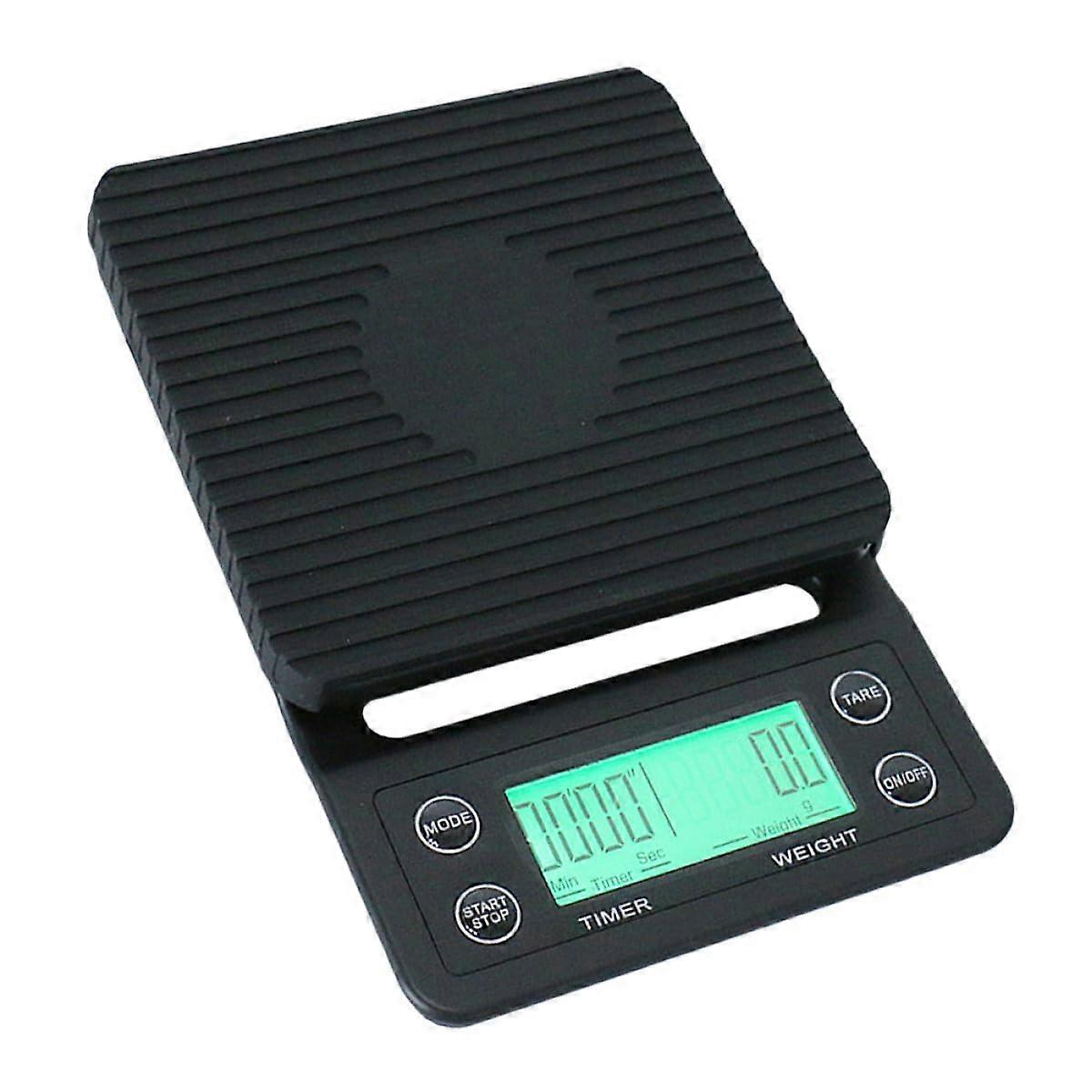 Coffee Scale with Timer and Alarm, Precision Digital Kitchen Scale for Pour Over and Espresso