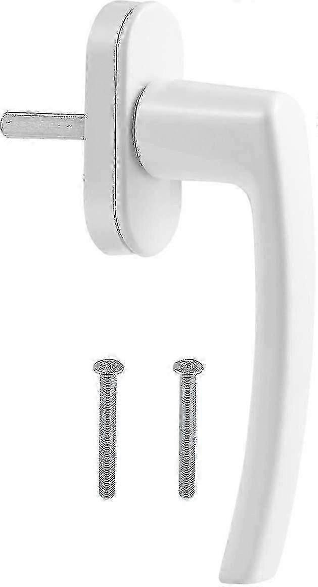 Pvc Door And Window Handle, White   -Sy