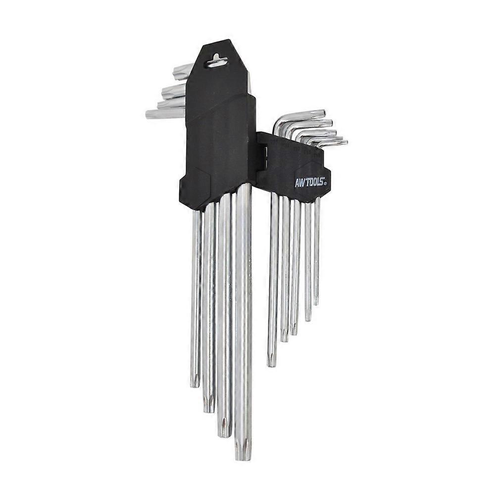 AW Tools Torx Keys Set (Pack of 9)