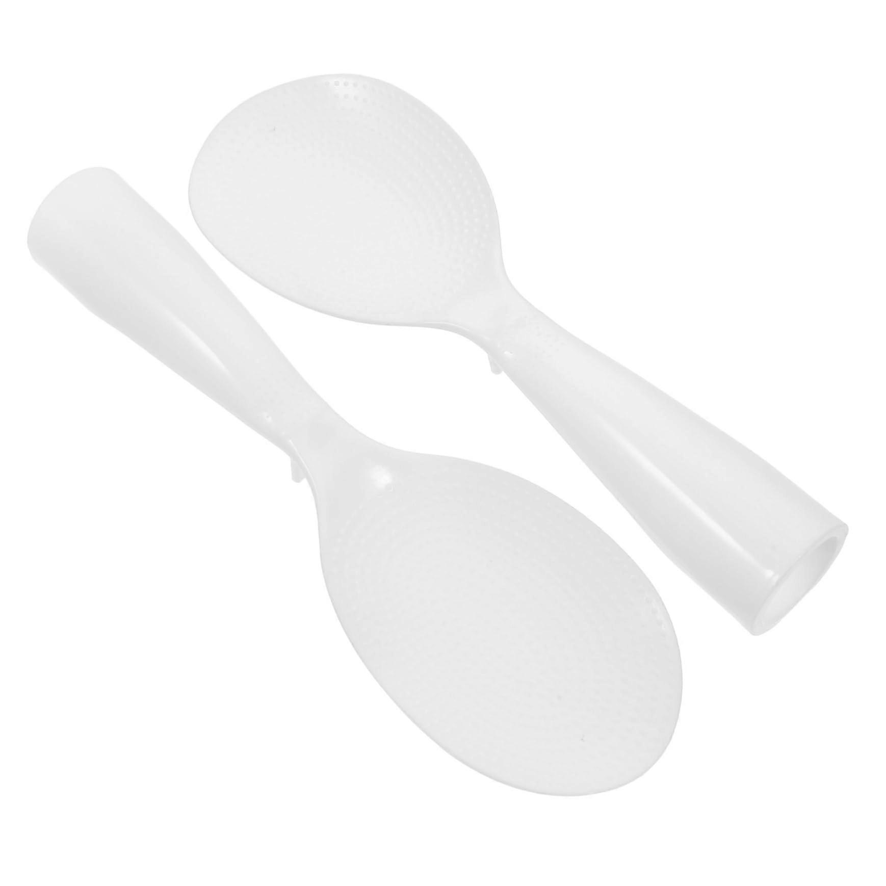 2pcs NonStick Rice Paddle Set MultiFunction Kitchen Serving Spoon Easy to Clean