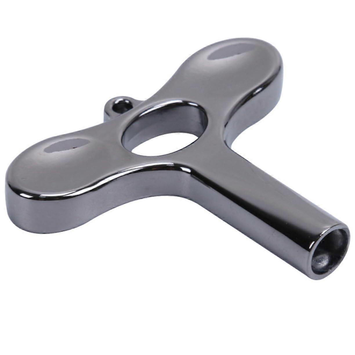 Drum Tuning Key with Ergonomic Grip Square Socket Wrench for Percussion Instruments Black