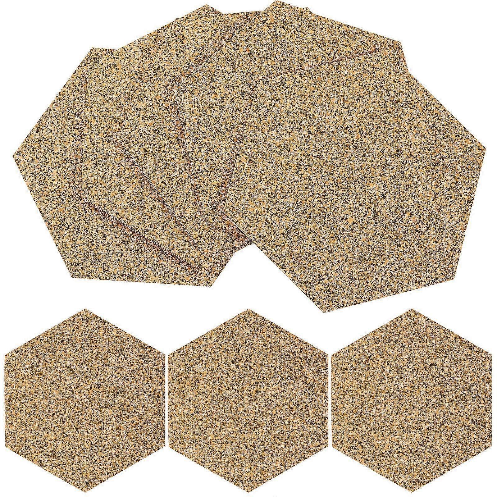 Soft Cork Coaster Self-Adhesive for DIY Use 80Pcs Cork Backing Sheets