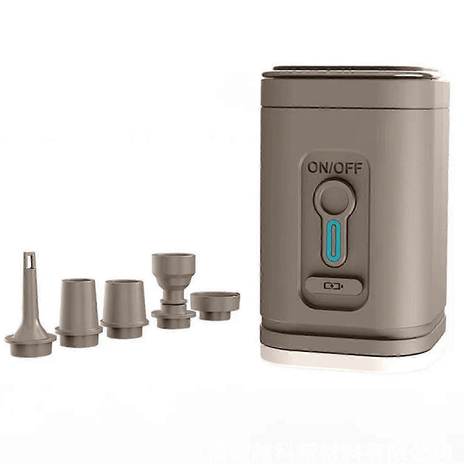 Wireless Mini Electric Air Pump with LED Lights