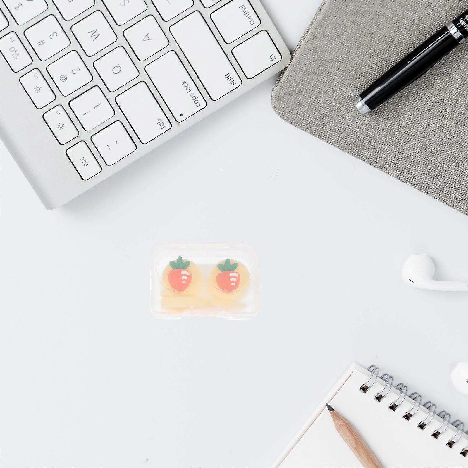 Contacts Lens Container Portable Use for Storage 5Pcs Assorted Color