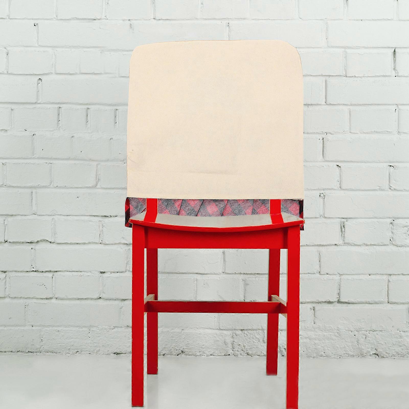 Gnome Pattern Chair Cover for Xmas Backrest Use