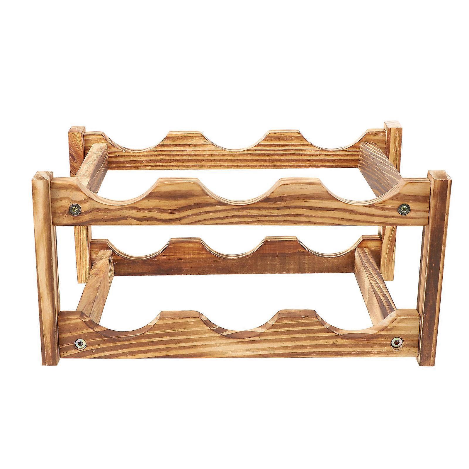Red Wine Rack Wooden Storage Rack for Storage 1Pcs Practical Wine Holder