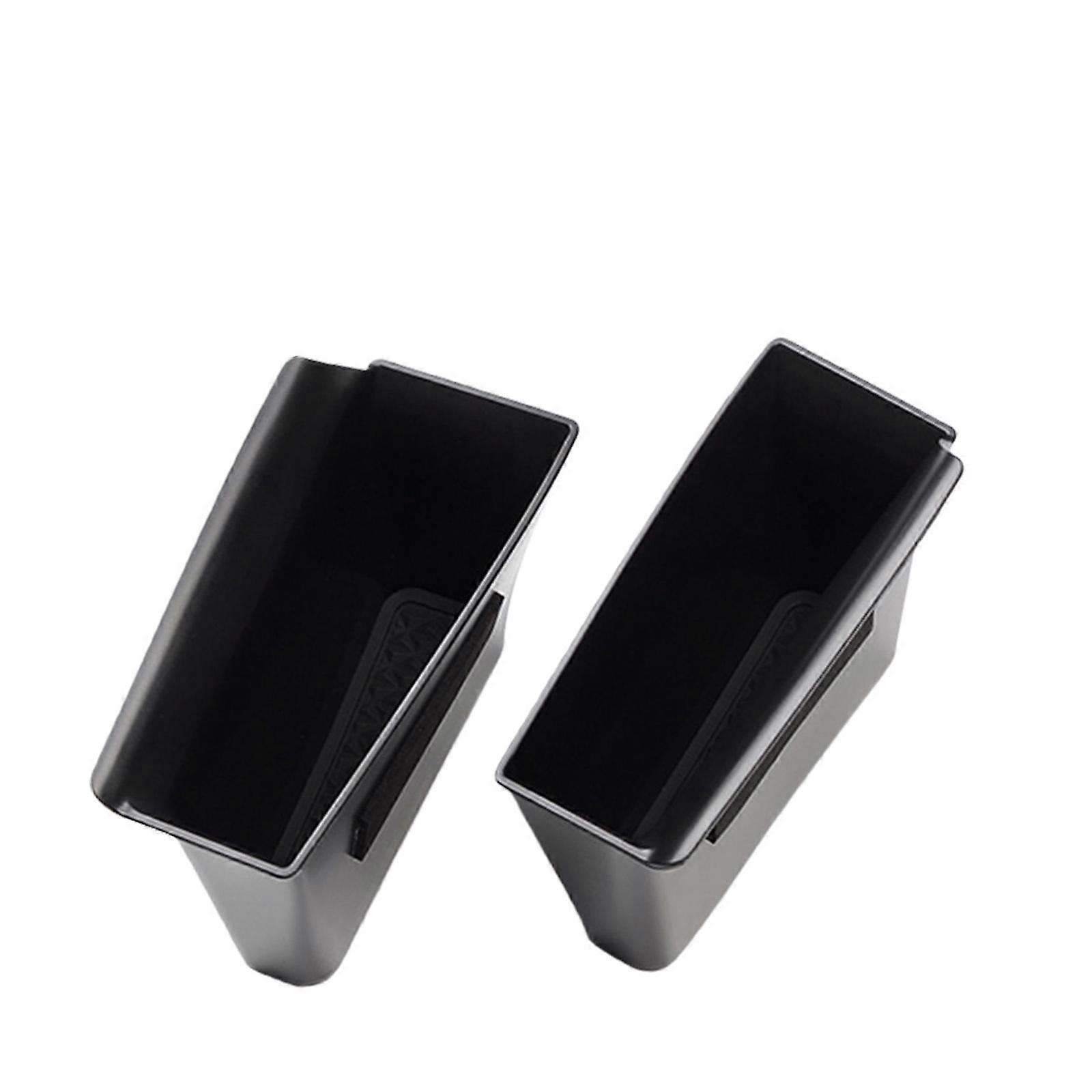 Pair Plastic Door Storage Bins Automobile Side Panel Organizers for Auto CX30 Vehicles Enhances Cabin Organization Multicolor