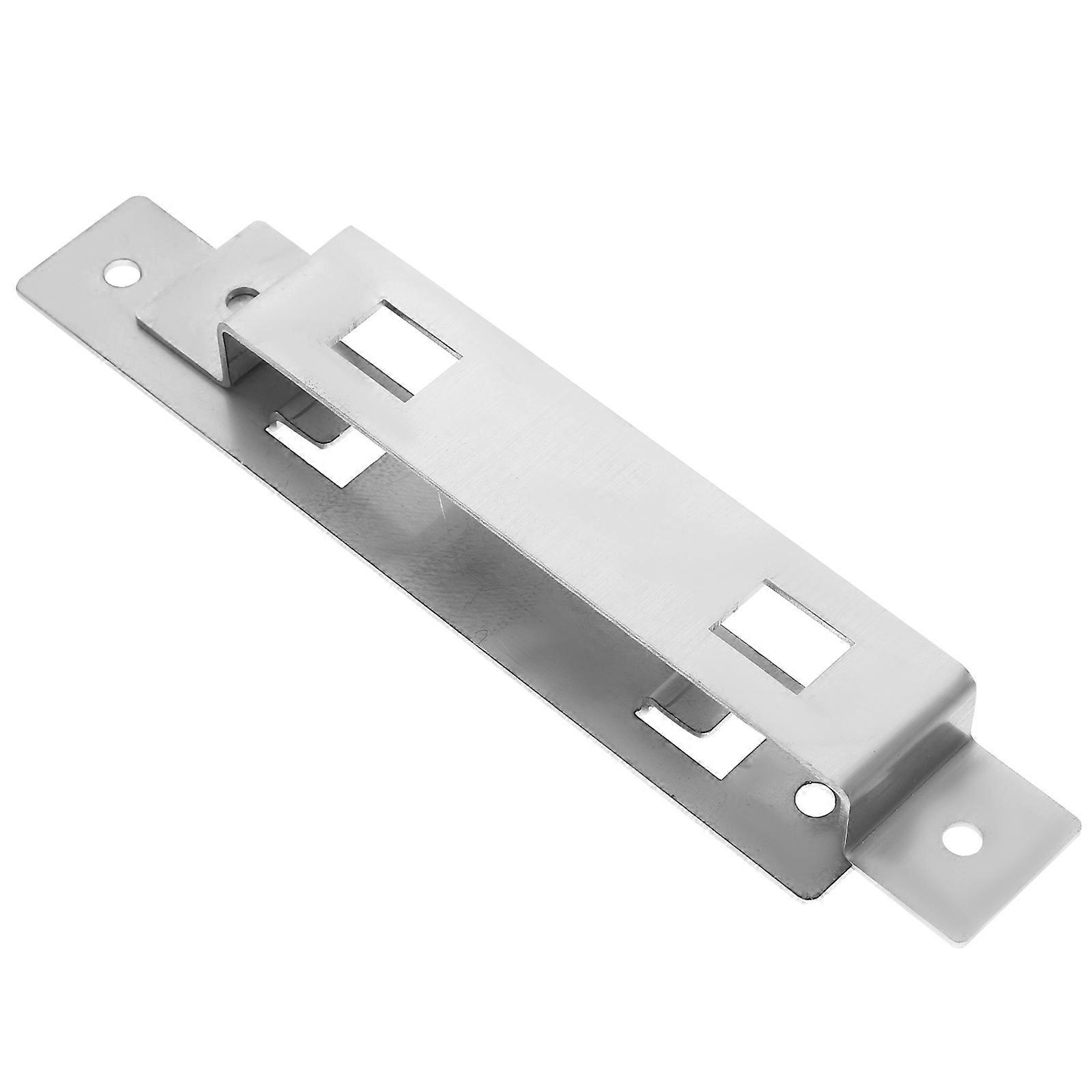 Birds House Bracket Rustproof Mounting Bracket 1Set Silver Metal