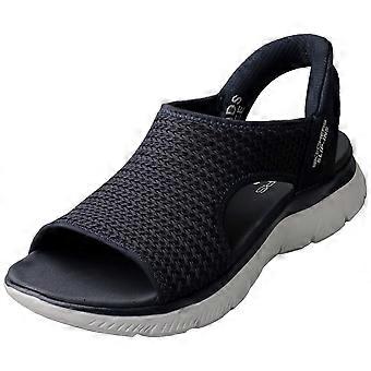 Skechers Slip-ins Summitsvegan Womens Walking Sandals in Navy