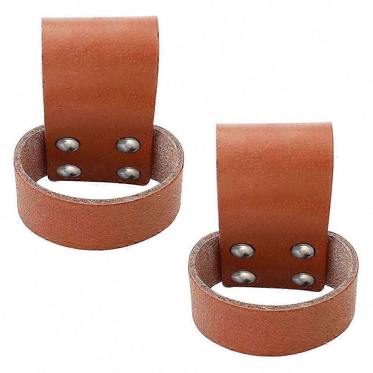 Multi-Tool Hammer Holder with Belt Loop, Durable Leather Construction, Compact Ax Stand