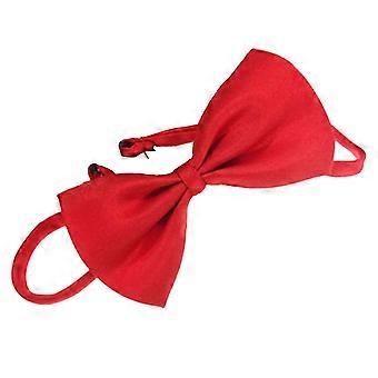 Haustierfliege – Verstellbare, einfarbige Nylon-Dekorationsschleife für Katzen und Hunde, bequem und strapazierfähig, passend für einen Halsumfang von 29–40 cm