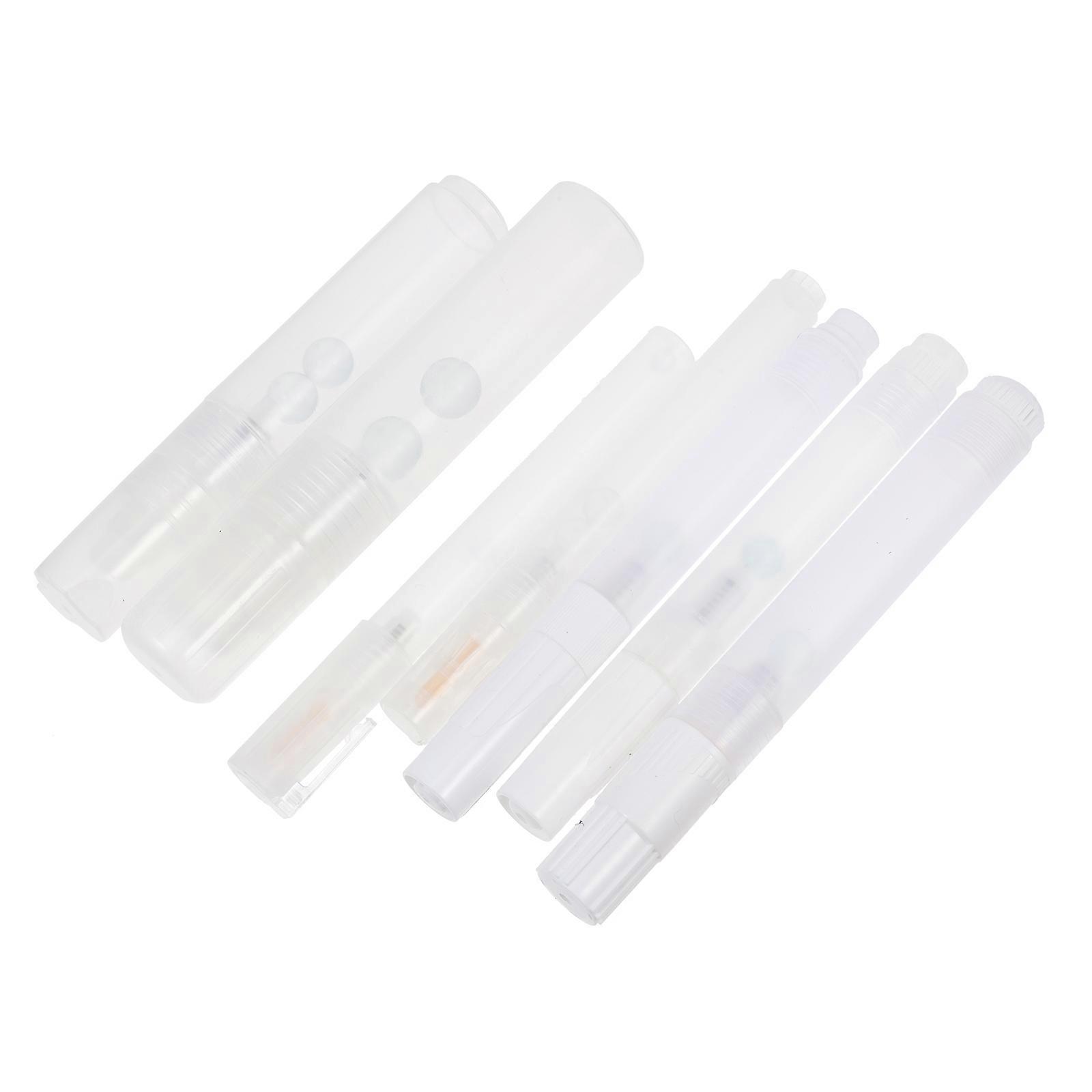Graffiti Pen Shells Plastic Pen Shells for Writing 7Pcs White Pack