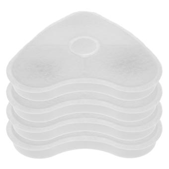 Lot de 16 filtres de rechange en forme de cœur pour fontaine à eau pour chat