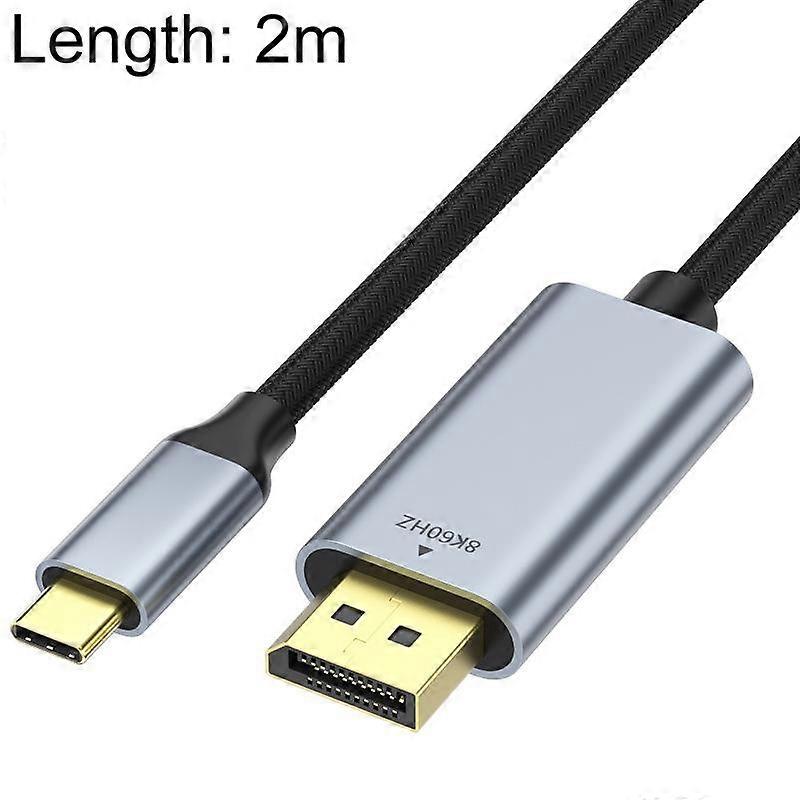 Type-C to DP 1.4 Video Cable 2m