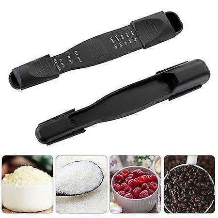 Double Ends Adjustable Measuring Spoon - Precise Volume & Weight Measurements for Cooking & Baking