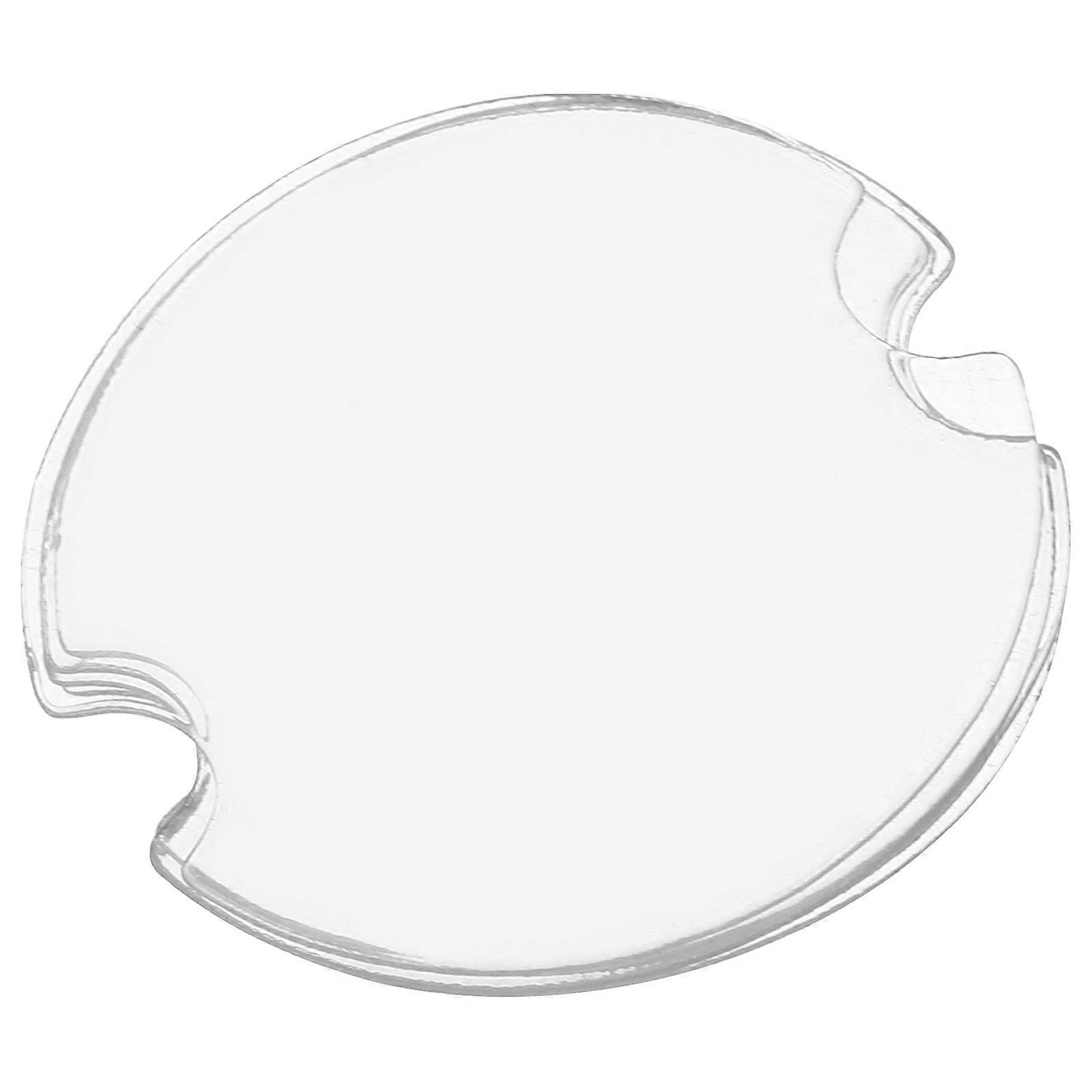 100pcs Small Plastic Piece Ring Display Holder Round Ring Showcase Piece Ring Display Insert Card
