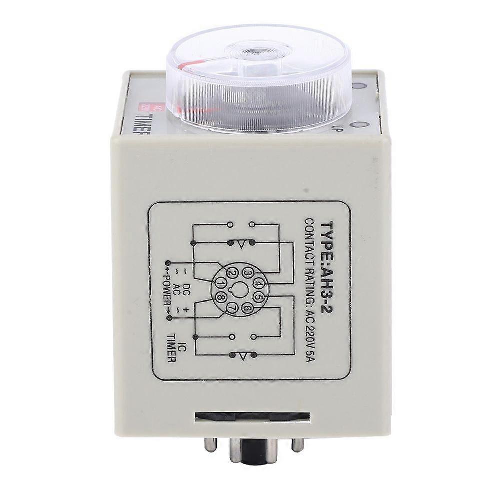 AH3-2 Time Relay Mini Delay Controller Timer AC 220V pentru Automatic Control System30S