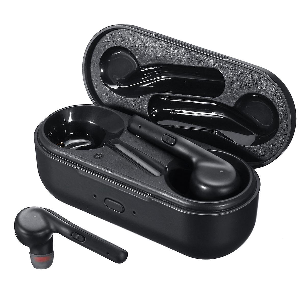 Portable Tws Wireless Bluetooth 5.0 Earphone Heavy Bass Stereo Bilateral Calls Headphone With Charging Box