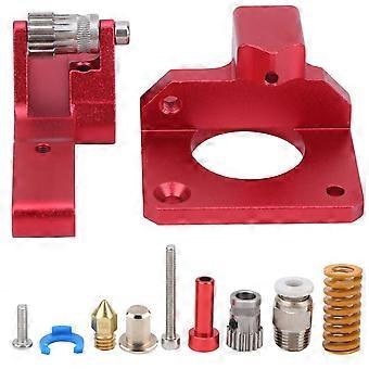 3D Printer Extruder Dual Gear Fit for Ender3 / CR-10S PRO Original Red Printer Accessories
