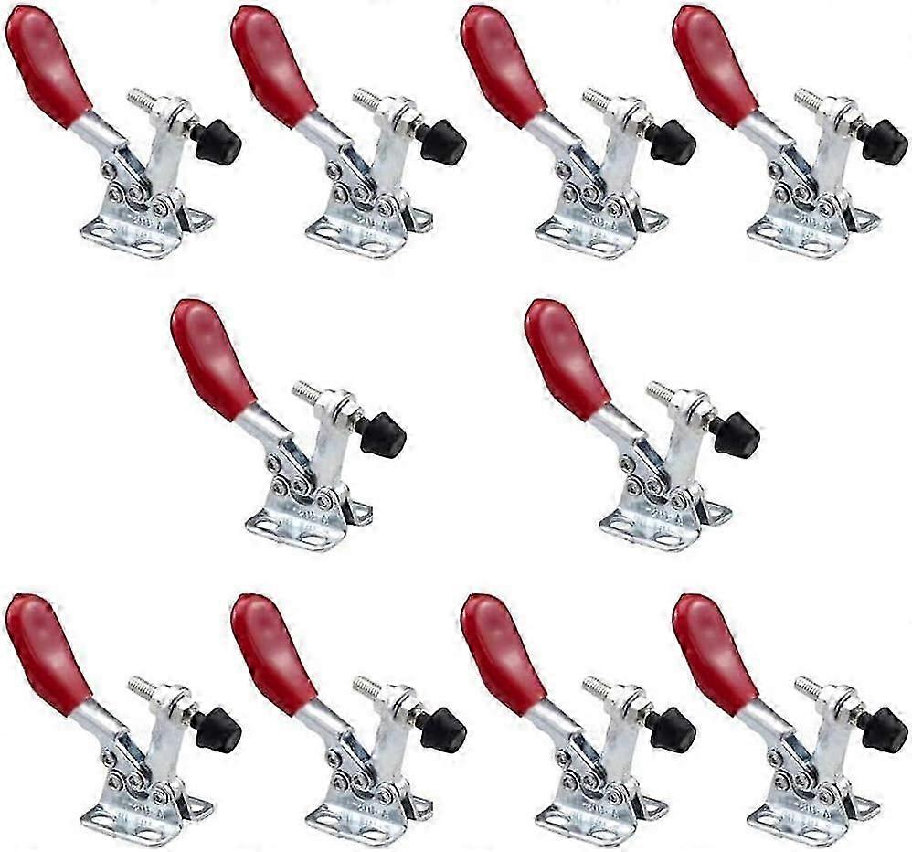 Toggle clamp, horizontal metal toggle clamp quick toggle clamp hand tool non-slip holding force pull [XR]