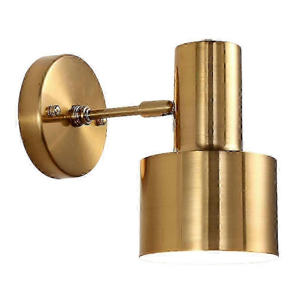 LED Wall Lamp Copper Modern for Bedside Background