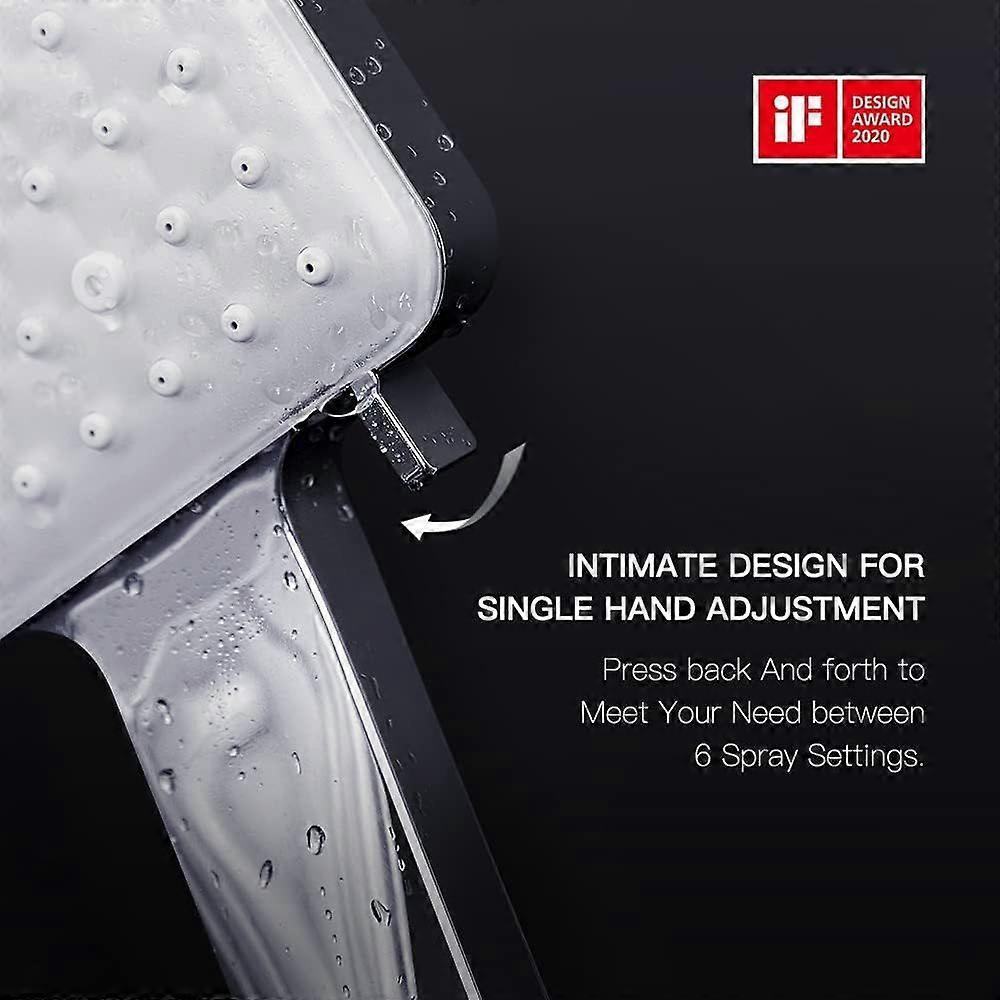Shower Head High Pressure for Bath with 6 Modes Function Power Shower Head Large