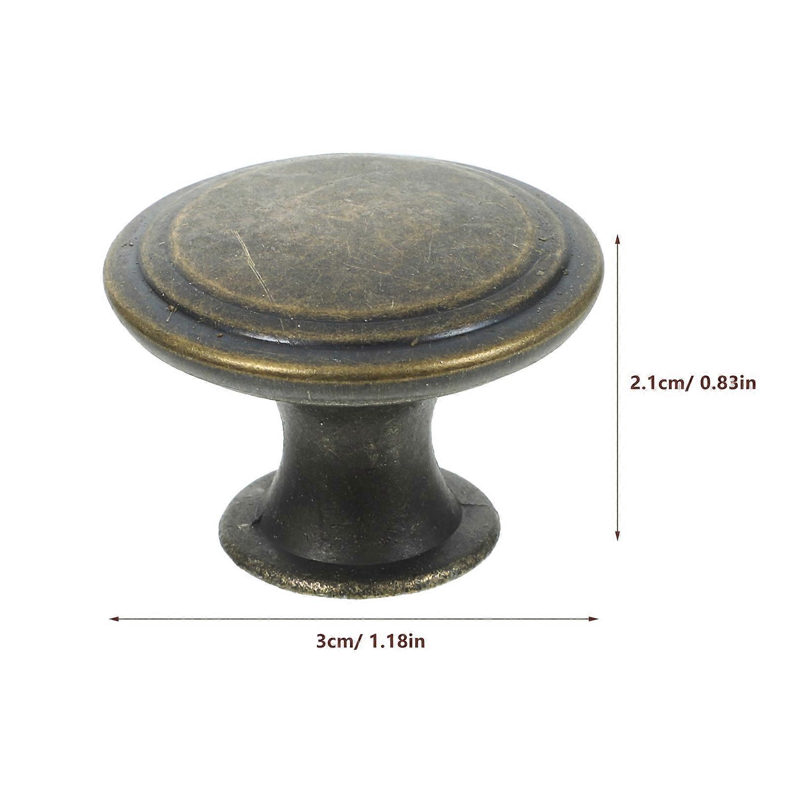 12pcs Dresser Knobs Decorative Drawer Knobs Round Cupboard Pulls Furniture Handles