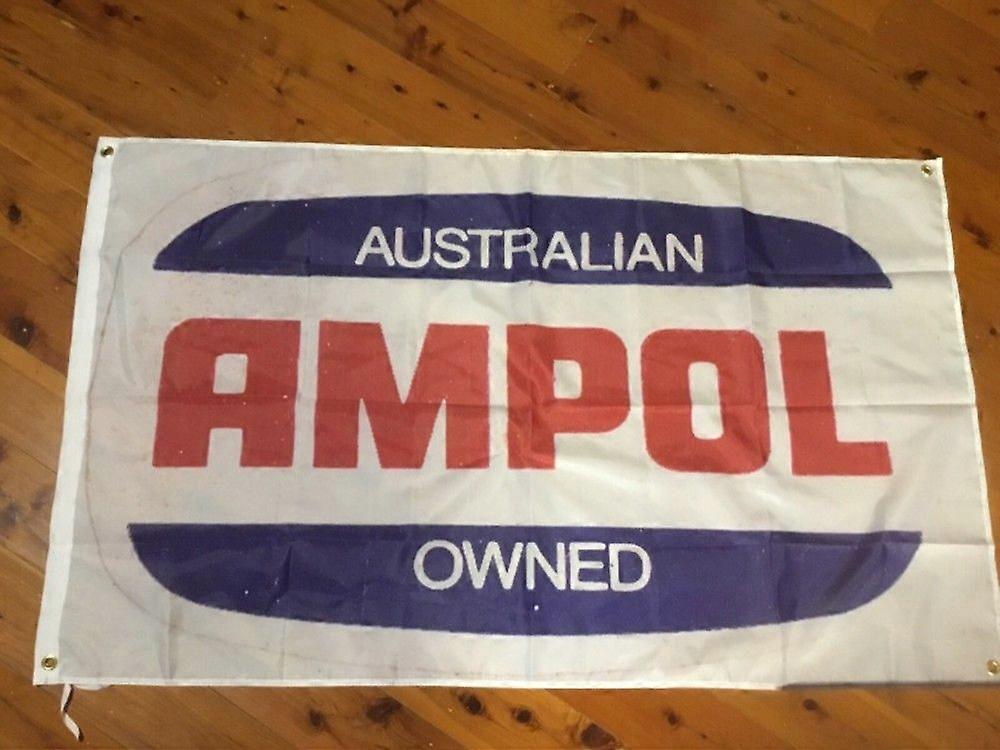 AMPOL banner ed bilflagg ZK1760