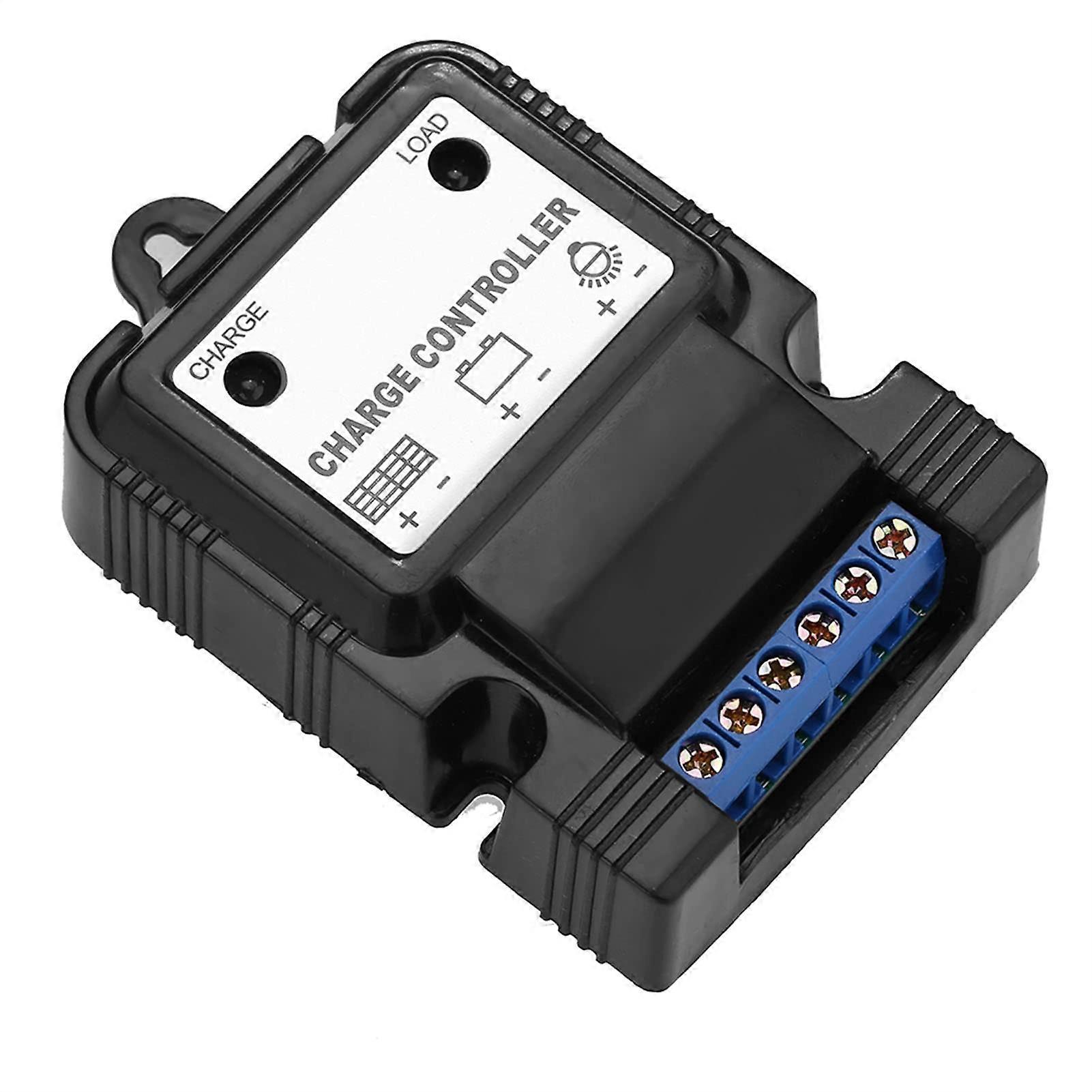 12V 6V 3A Solar Charge Controller with LED Indicator, Automatic Voltage Detection and Stable PWM Charging