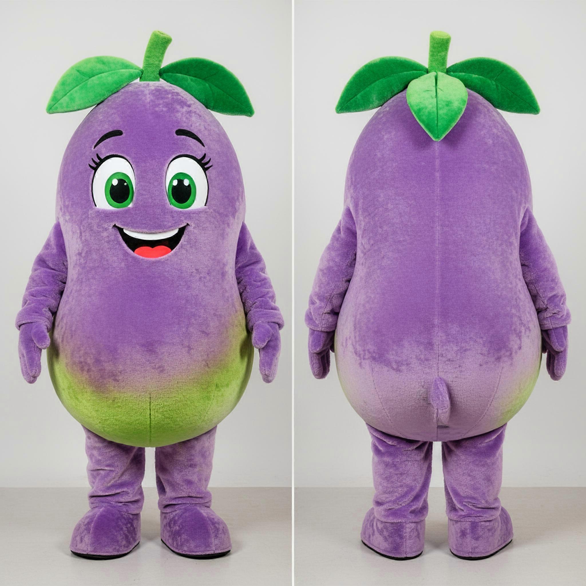 MASTICOT Lavender Vibrant Mango Mascot
