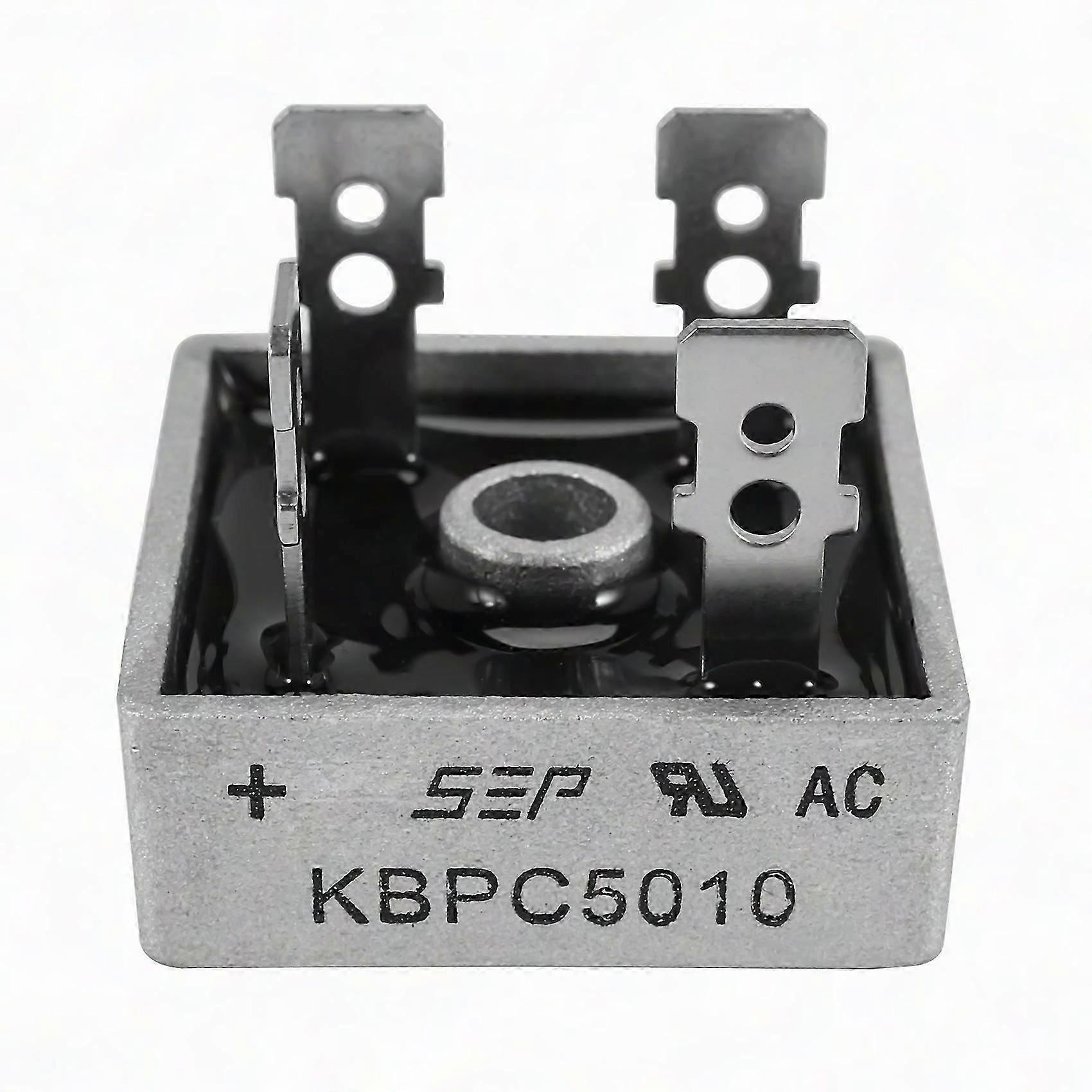 Single Phase Diode Bridge Rectifier 50A 1000V KBPC5010 for AC to DC Conversion