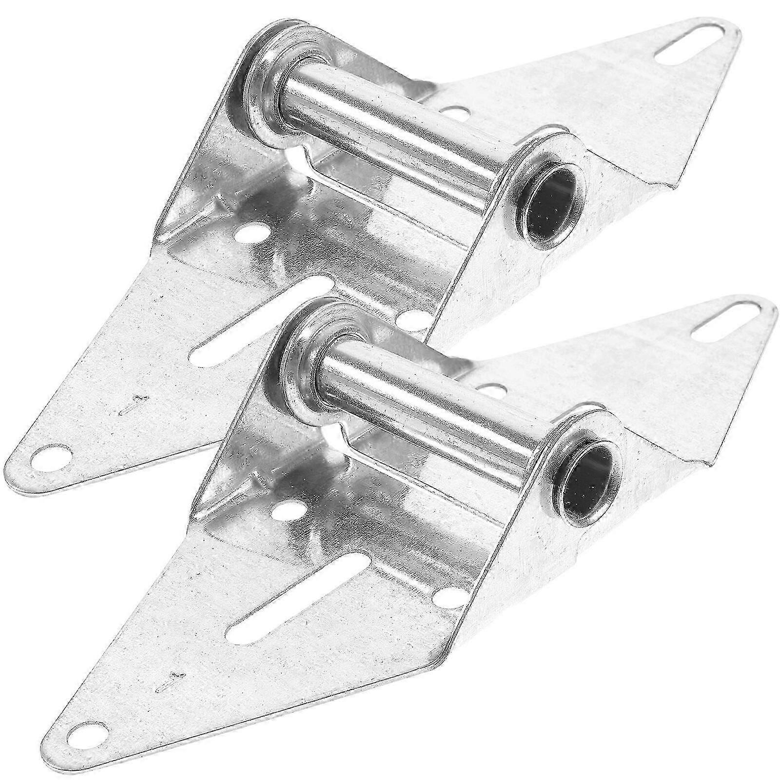 Durable garage door hinge set for secure mounting