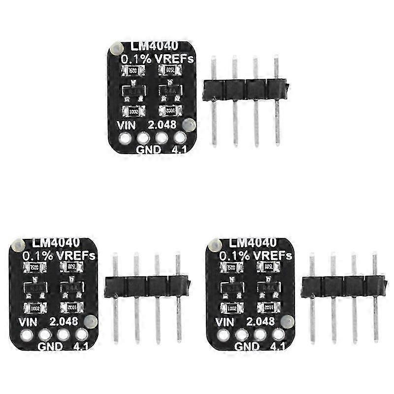 Lm4040 Precision Voltage Referencemodule 2.048v 4.096v Voltage Reference Sourceboard 0.1% Accuracy For Microcontroller A