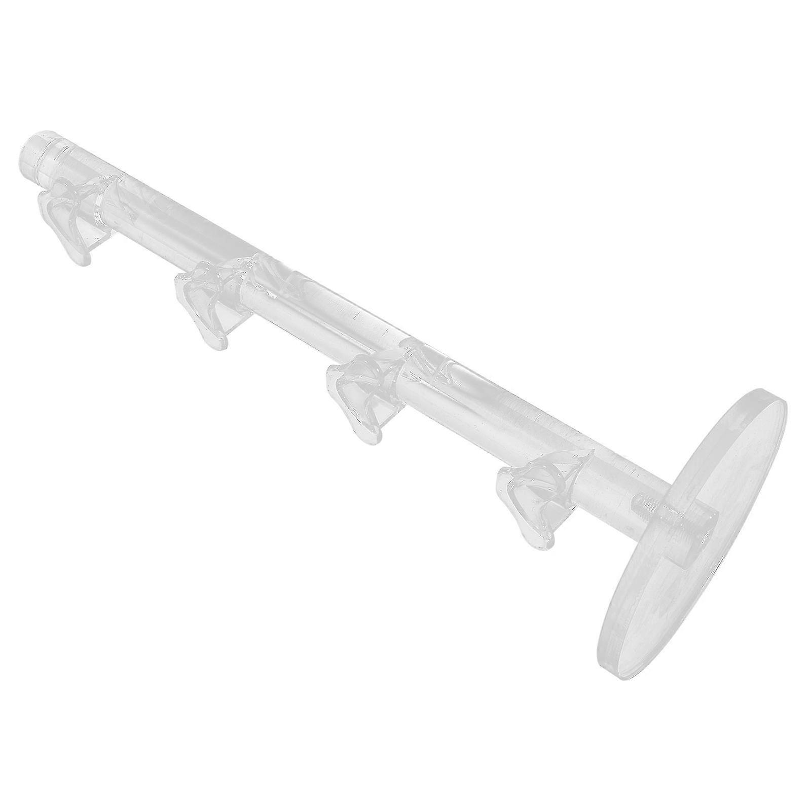 Eyeglass Display Stand 5Pcs Multiple Eyeglass Presentation For Retail Environment Rectangular Acrylic Stylish Design