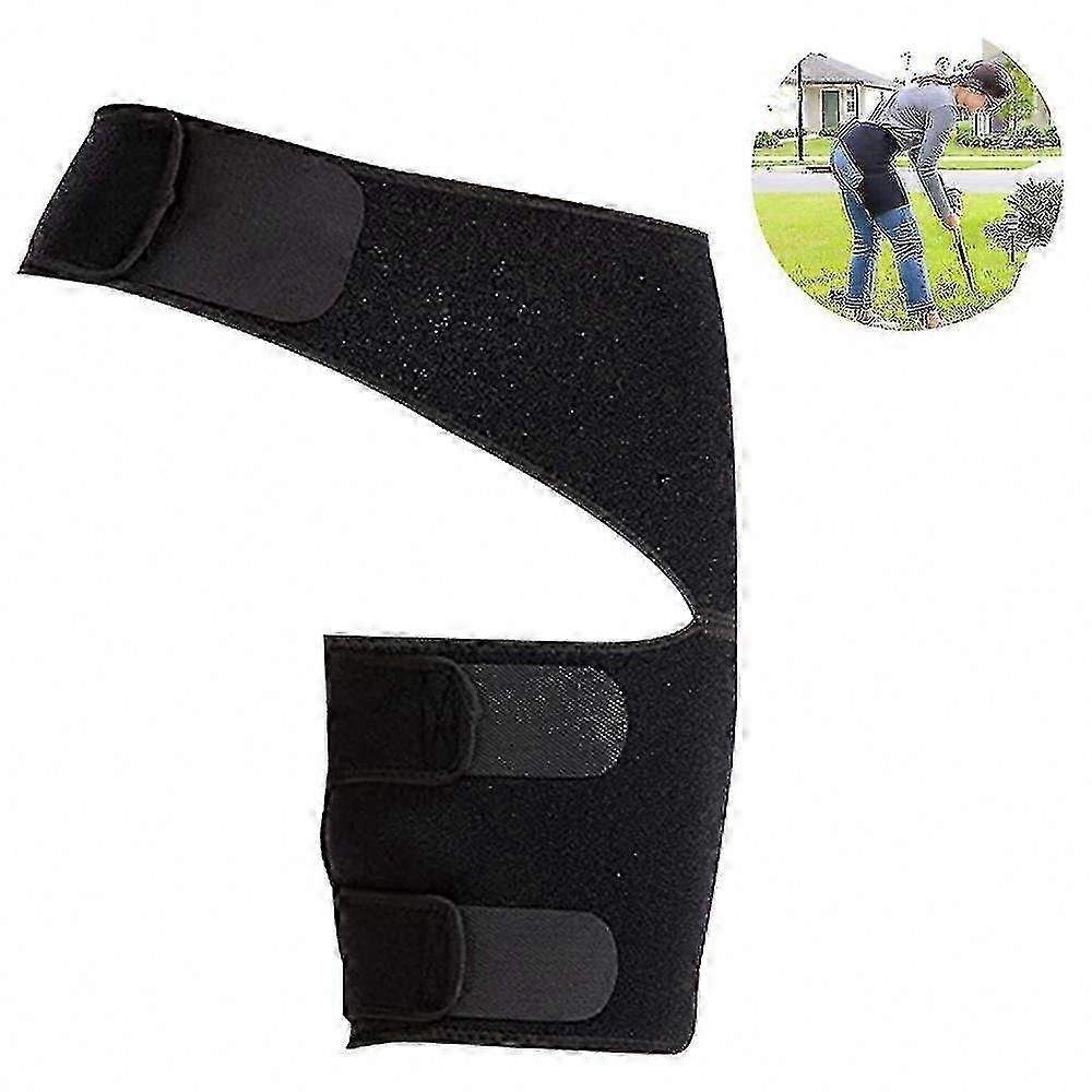 Hip Brace - Thigh Hamstring Compression Wrap - Leg Mobility Sleeve