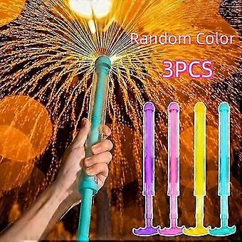 3-Piece High-Pressure Water Gun Set with Fireworks Spray for Beach and Pool