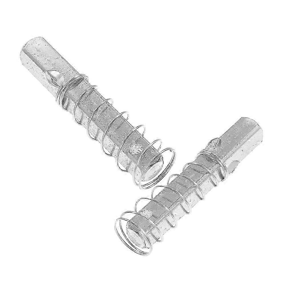 2pcs Door Handle Spindle Bars Spring Spindles Door Spindle Bars Door Knobs Locks Fittings