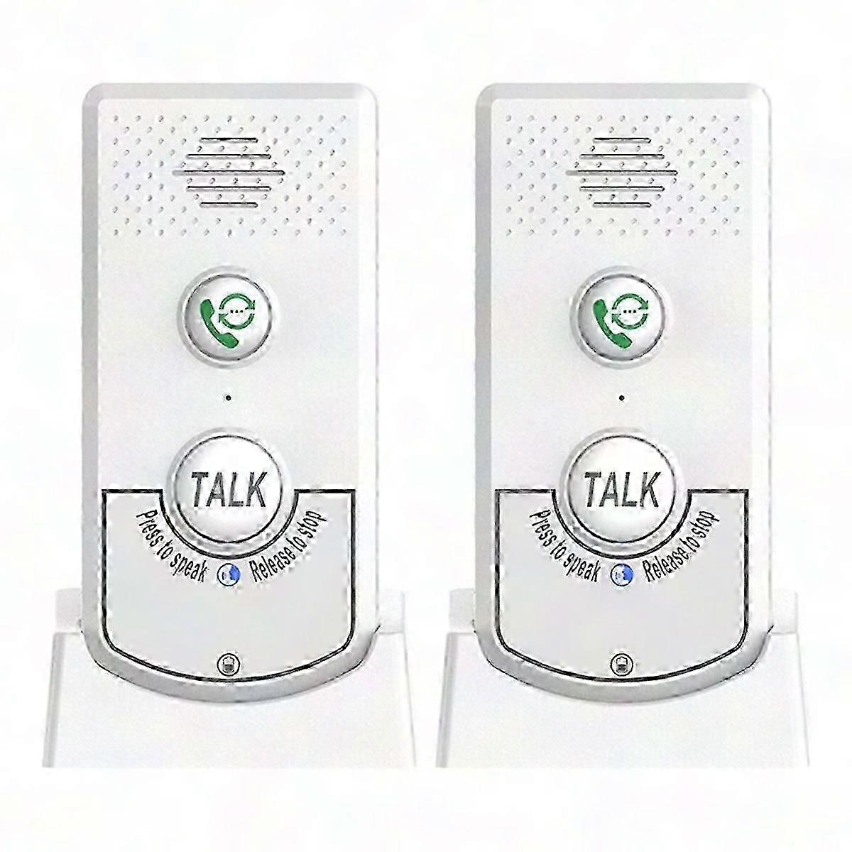 Wireless Home Intercom System with Long Range & Two-Way Voice Communication