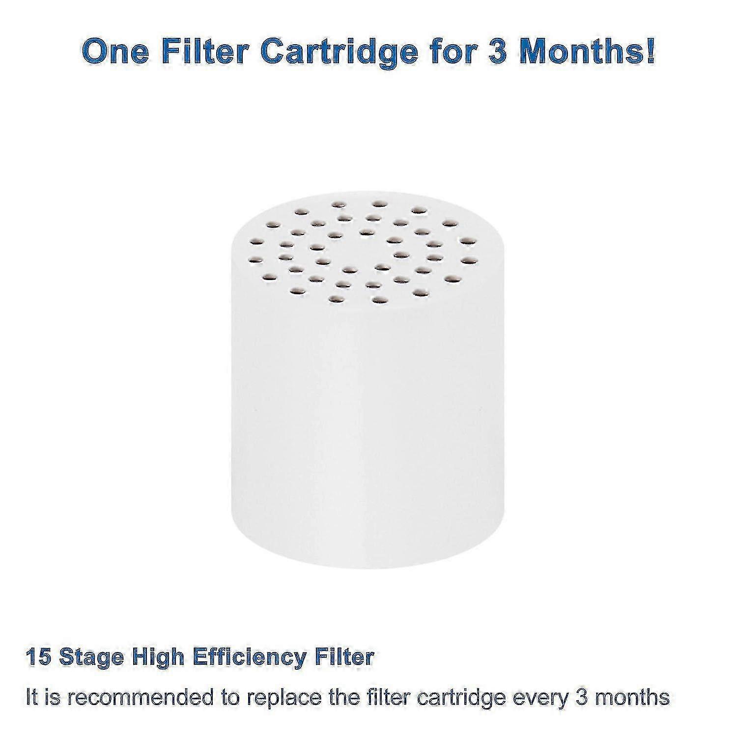 High Output 15-Stage Shower Filter