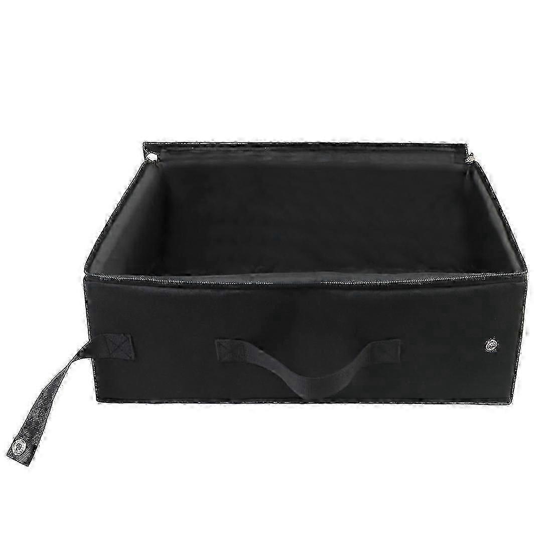 Portable Semi-Closed Cat Litter Box
