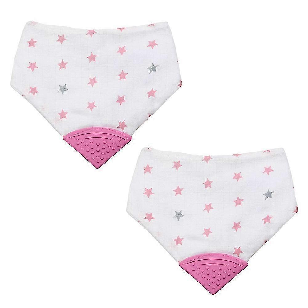 Soft Cotton Muslin Drool Bib Pack