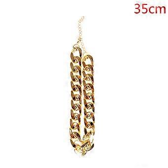 Verstellbare goldene Haustierkette für Hunde, Katzen, Welpen und Kätzchen – Halsband-Accessoires