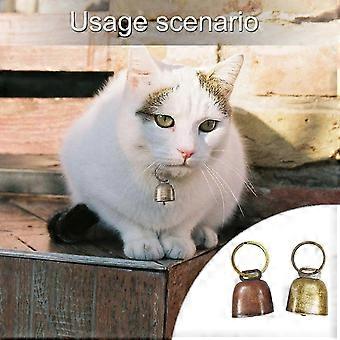 Klarer, klingender Hundehalsband-Anhänger aus robustem Bronzematerial, traditionell mehrfarbig