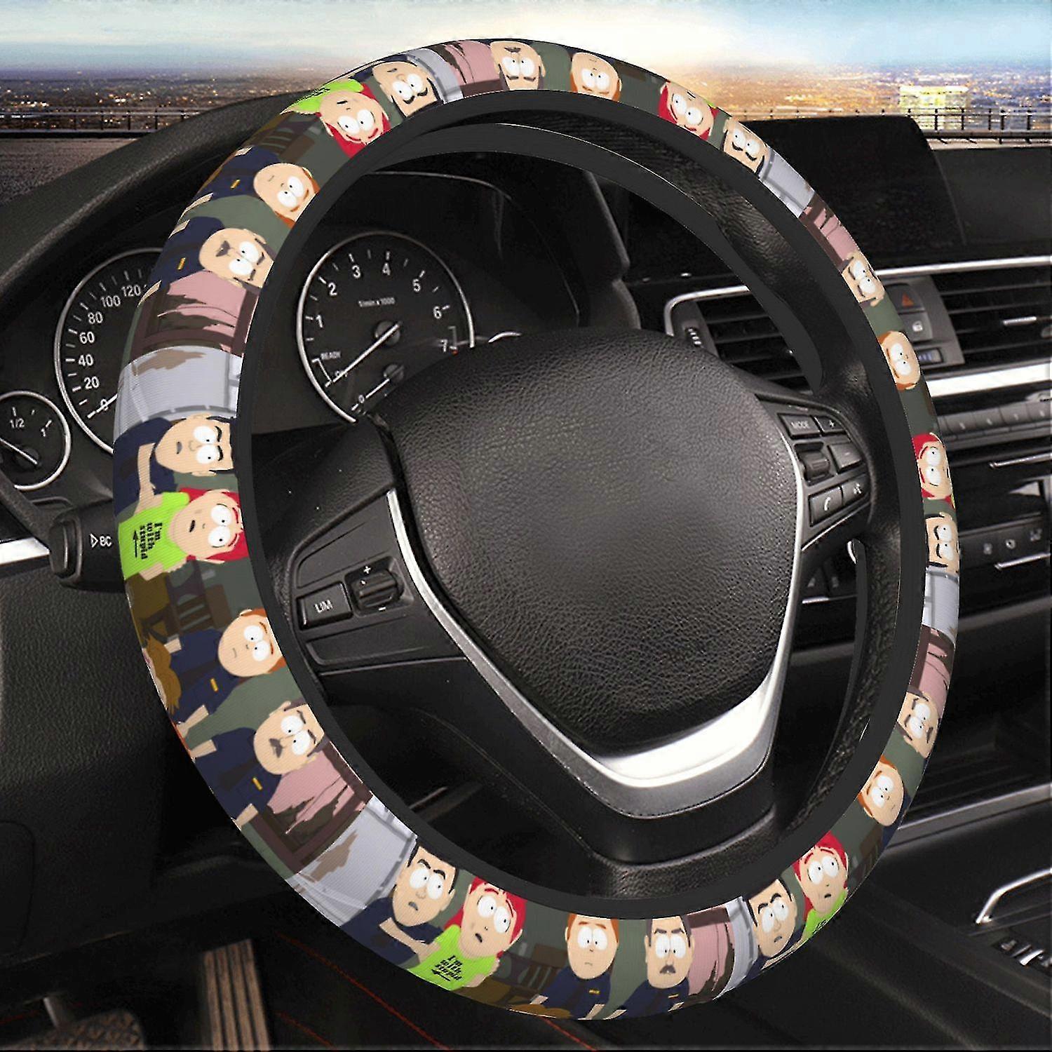 Comfortable Elastic Steering Wheel Cover