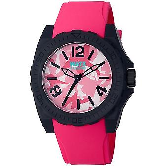 Watx&colors blackout Quartz Analog Unisex Watch with Silicone Bracelet RWA1856