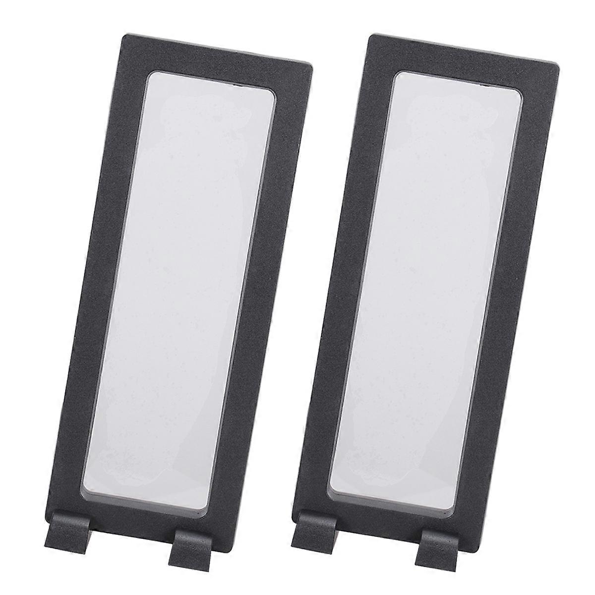 Black Floating Frame Display Case for Coin Display with 2Sets