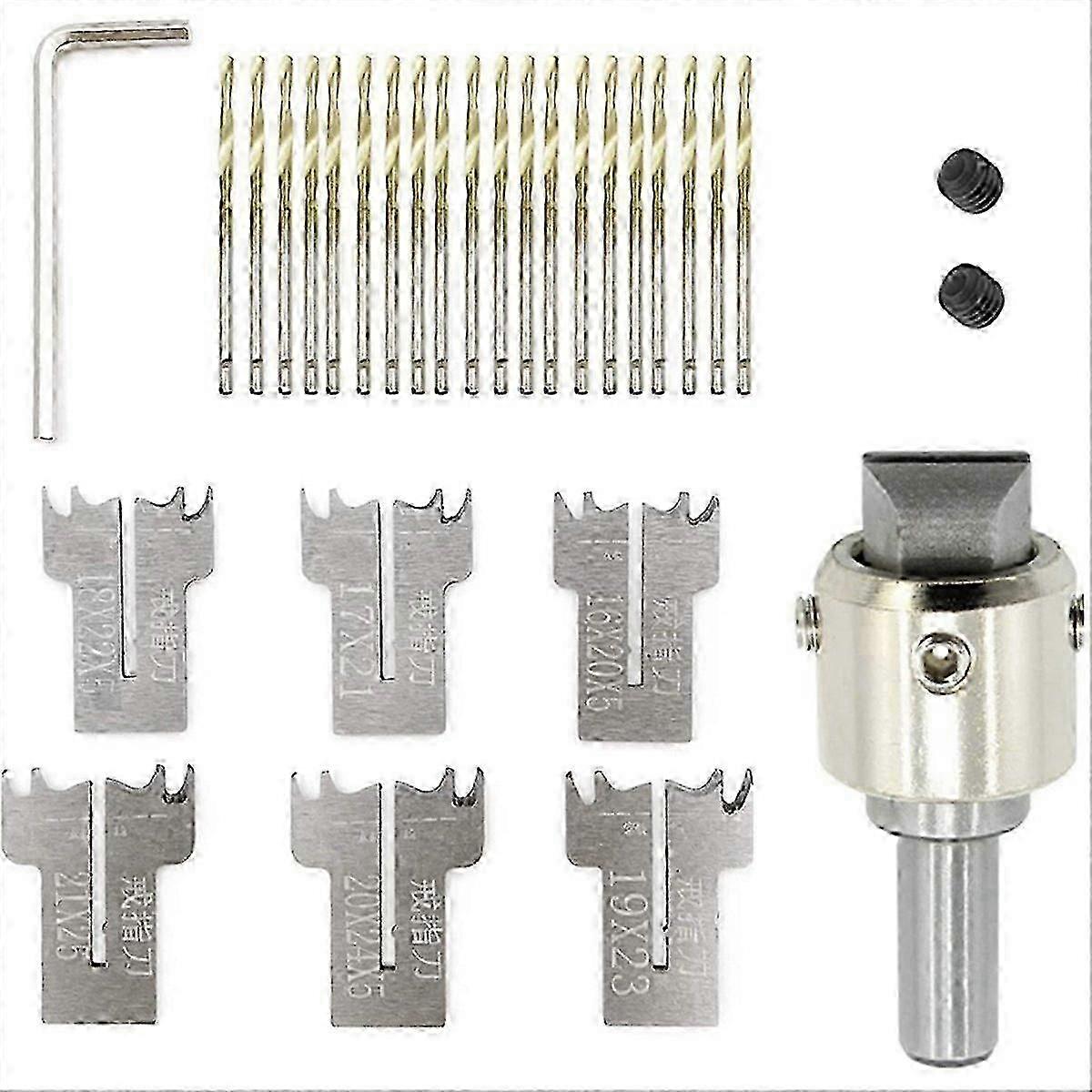 Wood Ring Drill Bit Set 30 Pc