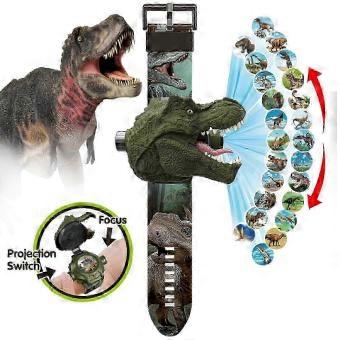 24-Dino Projecting Kids Watch